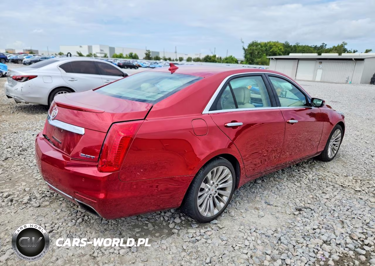 2014 Cadillac Cts Luxury Collection VIN:1G6AX5SX0E0197642 - 3