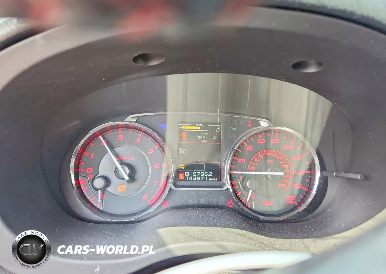 2016 Subaru Wrx VIN:JF1VA1B69G9832927 - 9