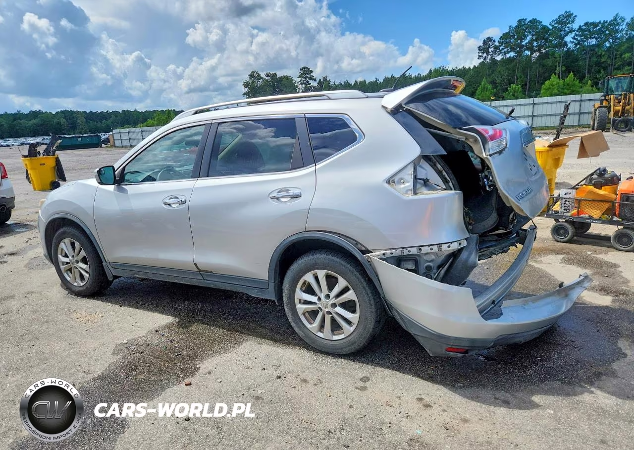2015 Nissan Rogue S VIN:KNMAT2MT4FP510606 - 2