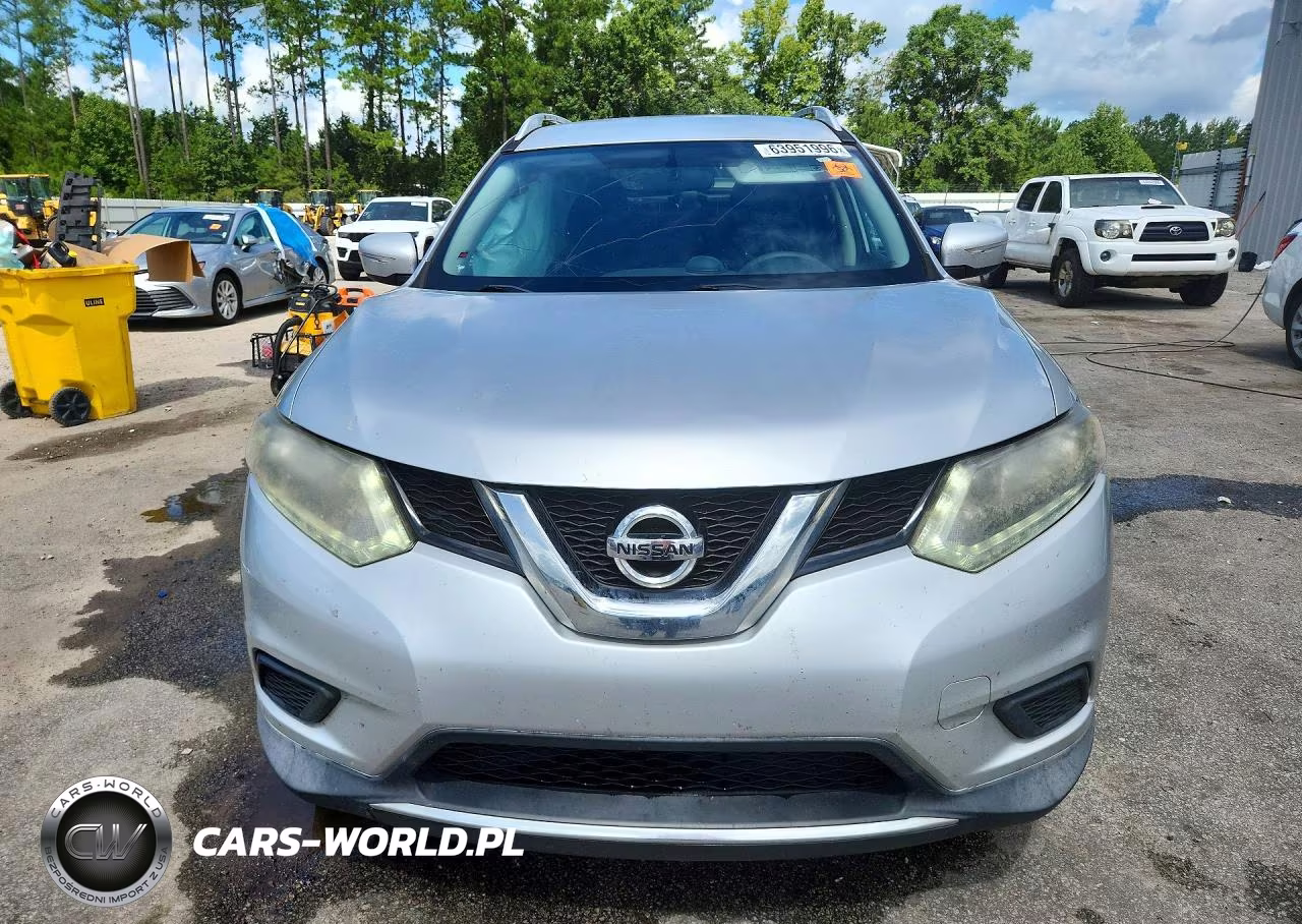 2015 Nissan Rogue S VIN:KNMAT2MT4FP510606 - 5