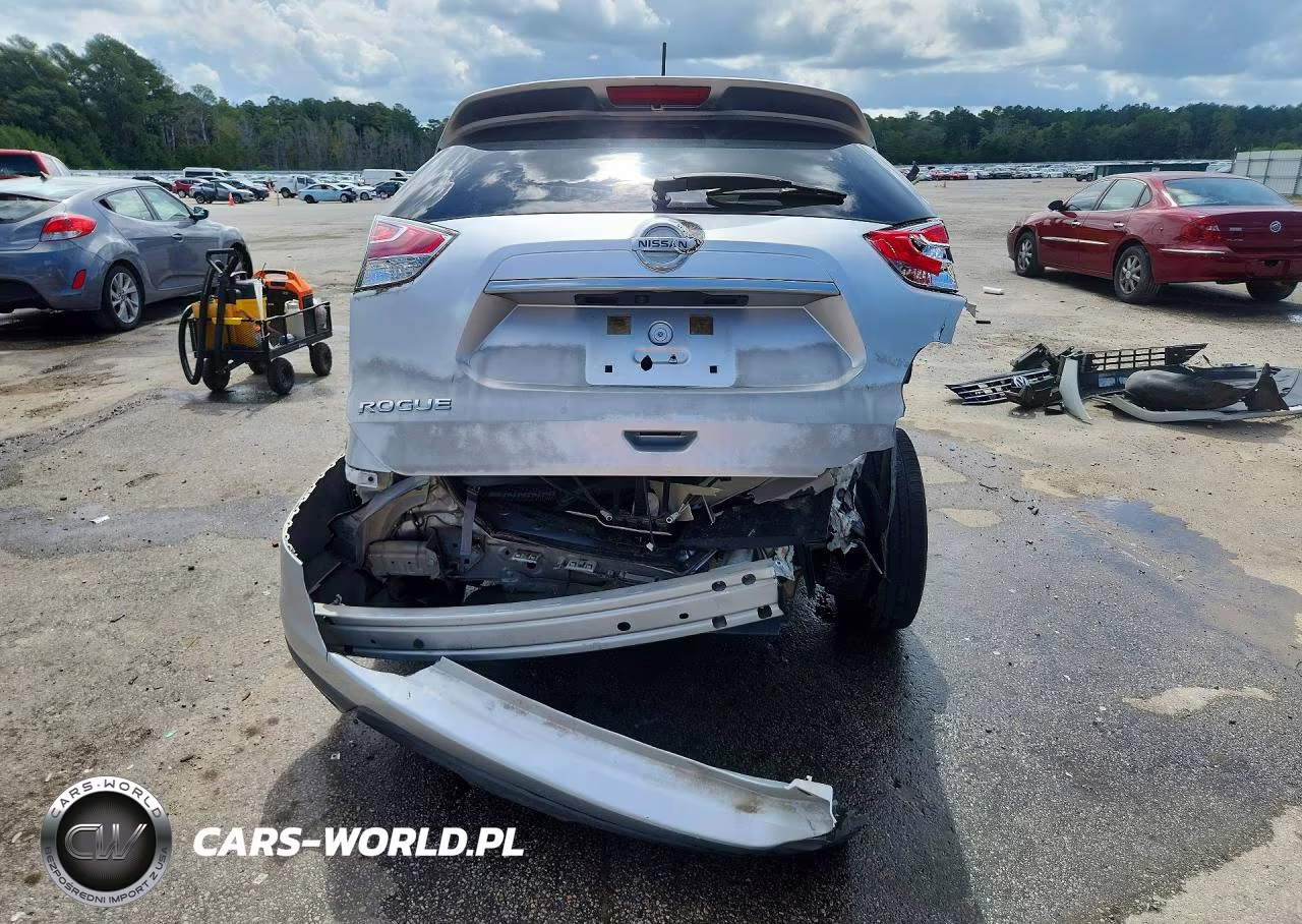2015 Nissan Rogue S VIN:KNMAT2MT4FP510606 - 6