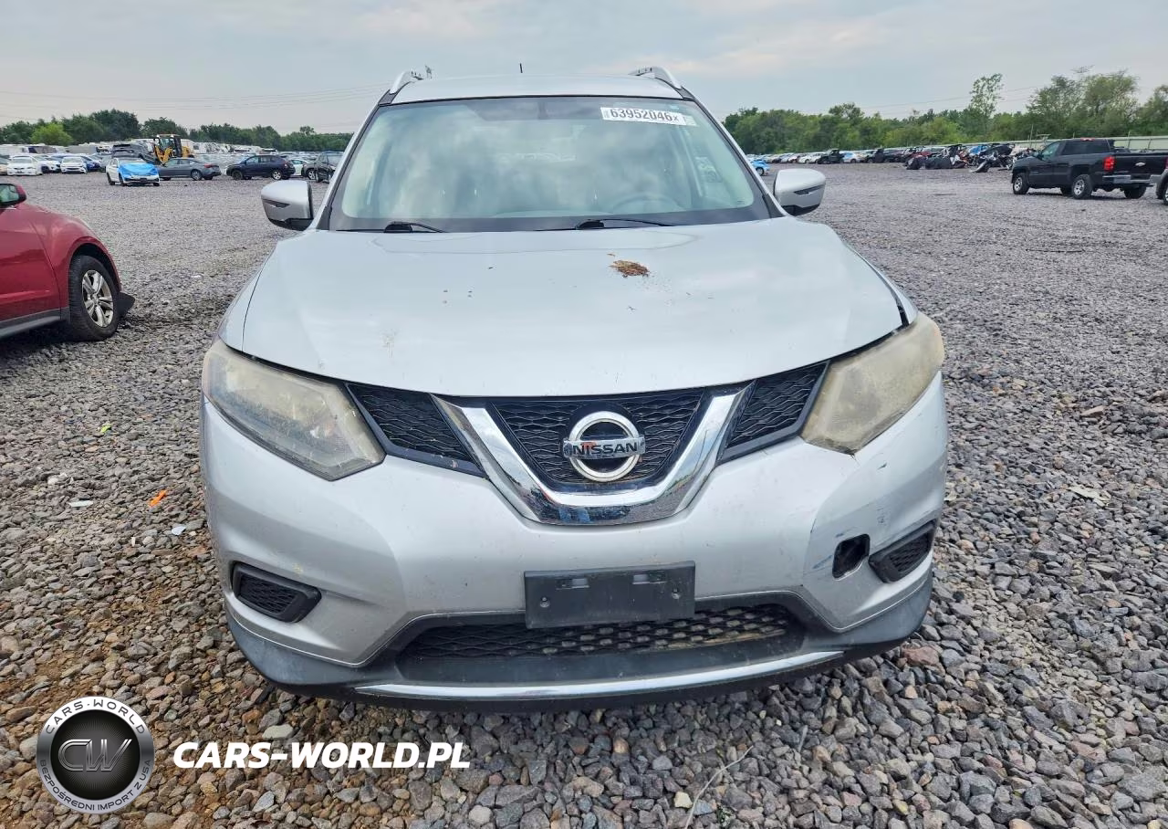 2016 Nissan Rogue Sv VIN:KNMAT2MV2GP655405 - 5