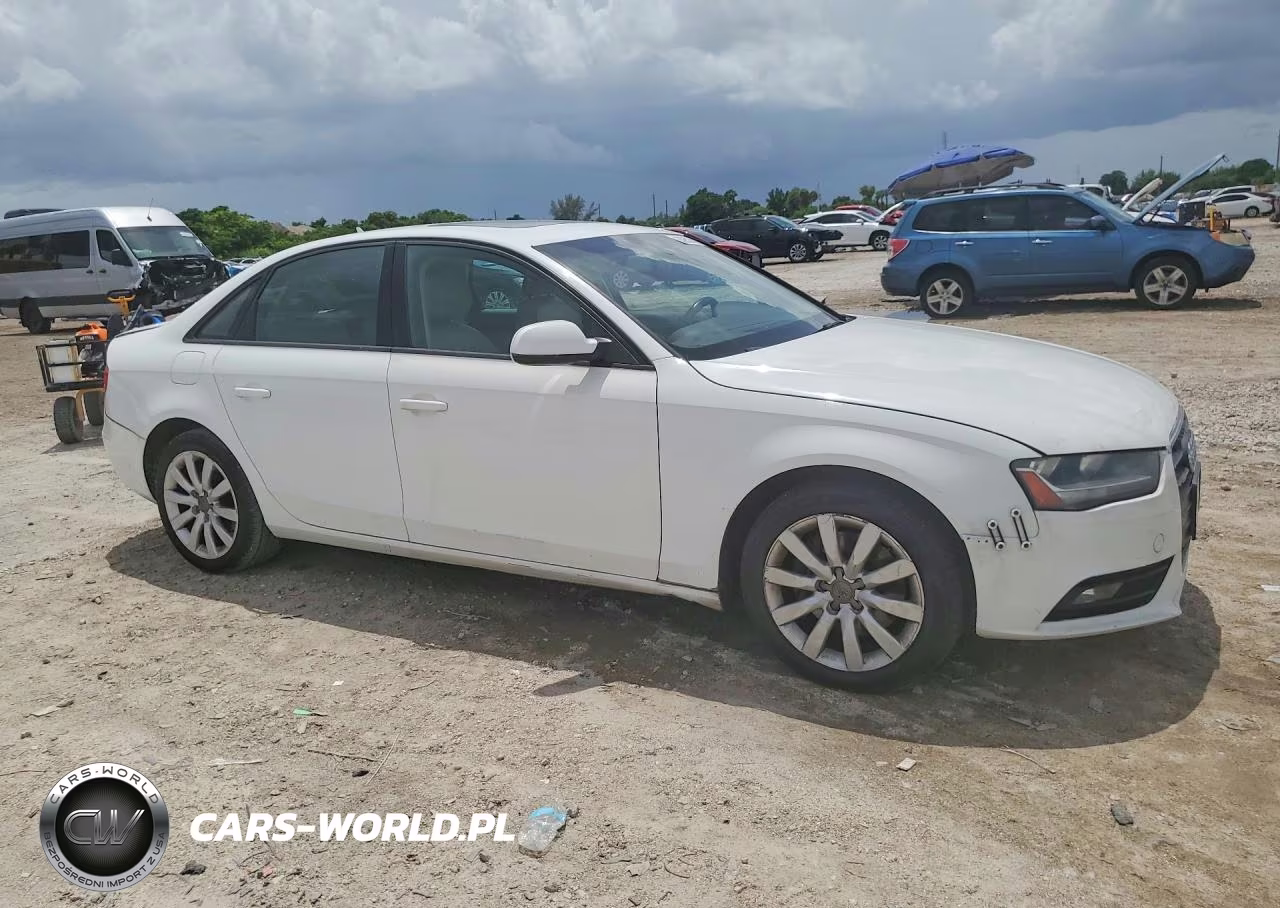 2013 Audi A4 Premium VIN:WAUBFAFL9DN022647 - 4