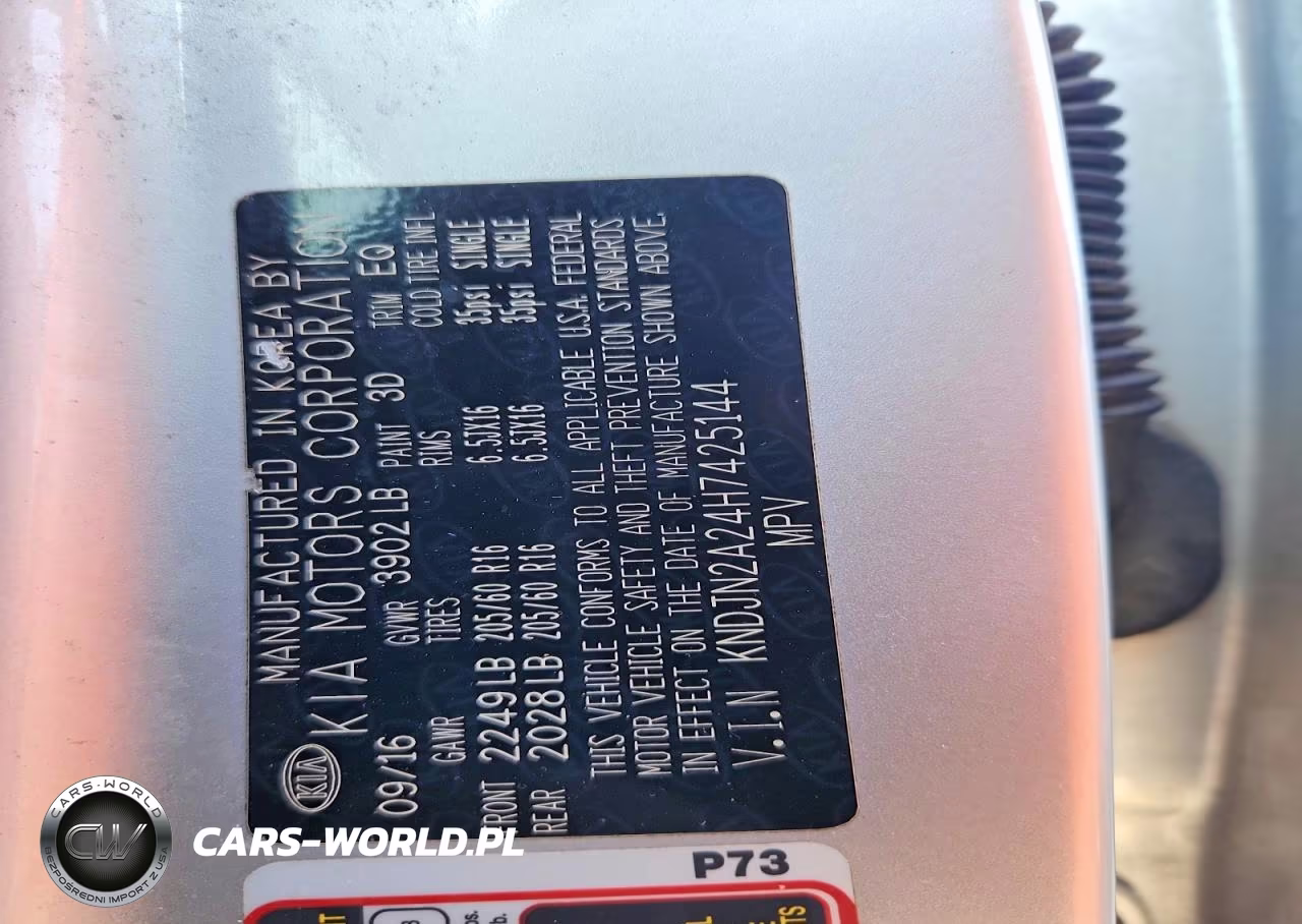 2017 Kia Soul VIN:KNDJN2A24H7425144 - 13