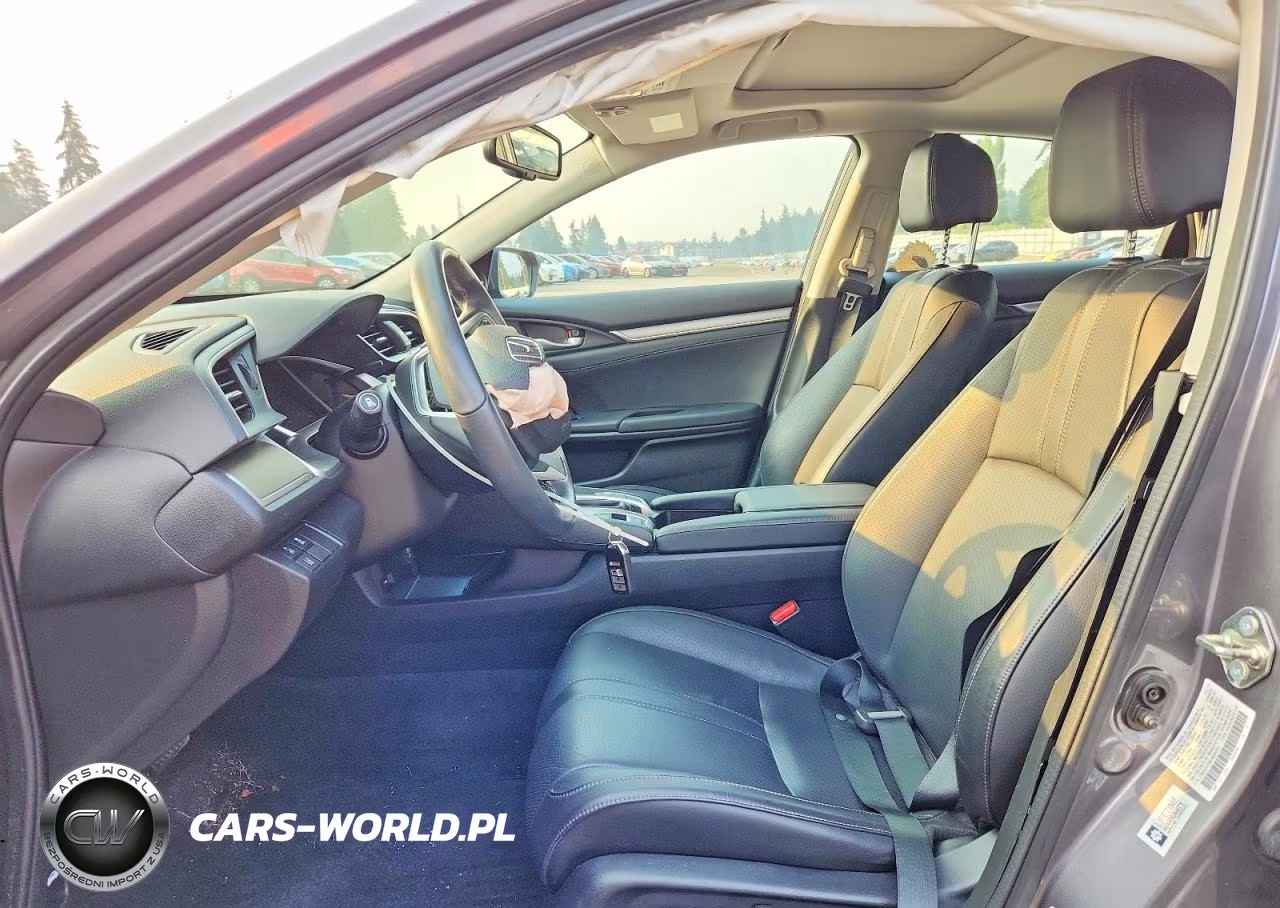 2018 Honda Civic Touring VIN:2HGFC1F98JH644535 - 7