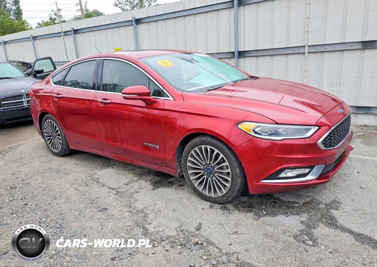 2017 Ford Fusion Titanium Hev VIN:3FA6P0RU2HR118774 - 4