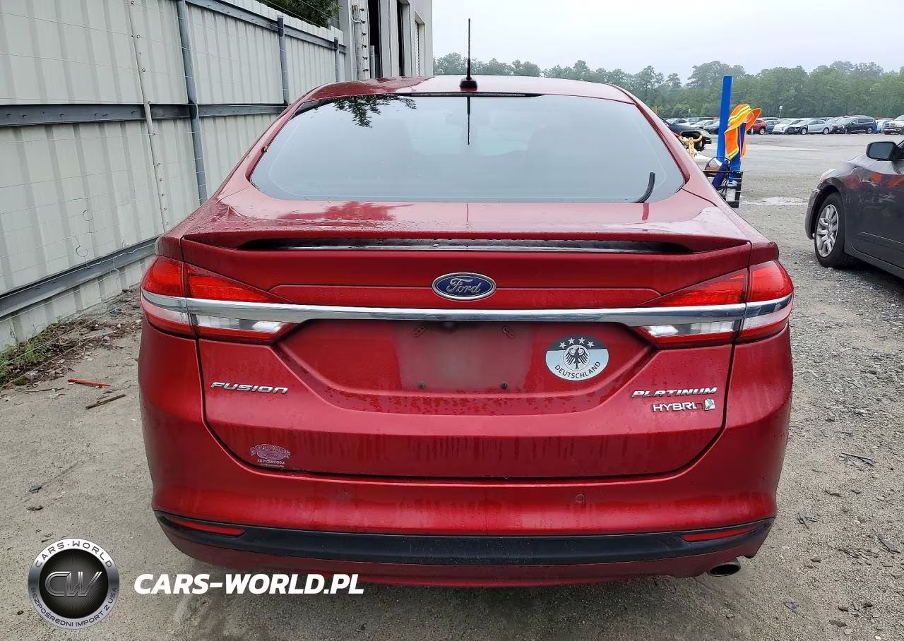 2017 Ford Fusion Titanium Hev VIN:3FA6P0RU2HR118774 - 6