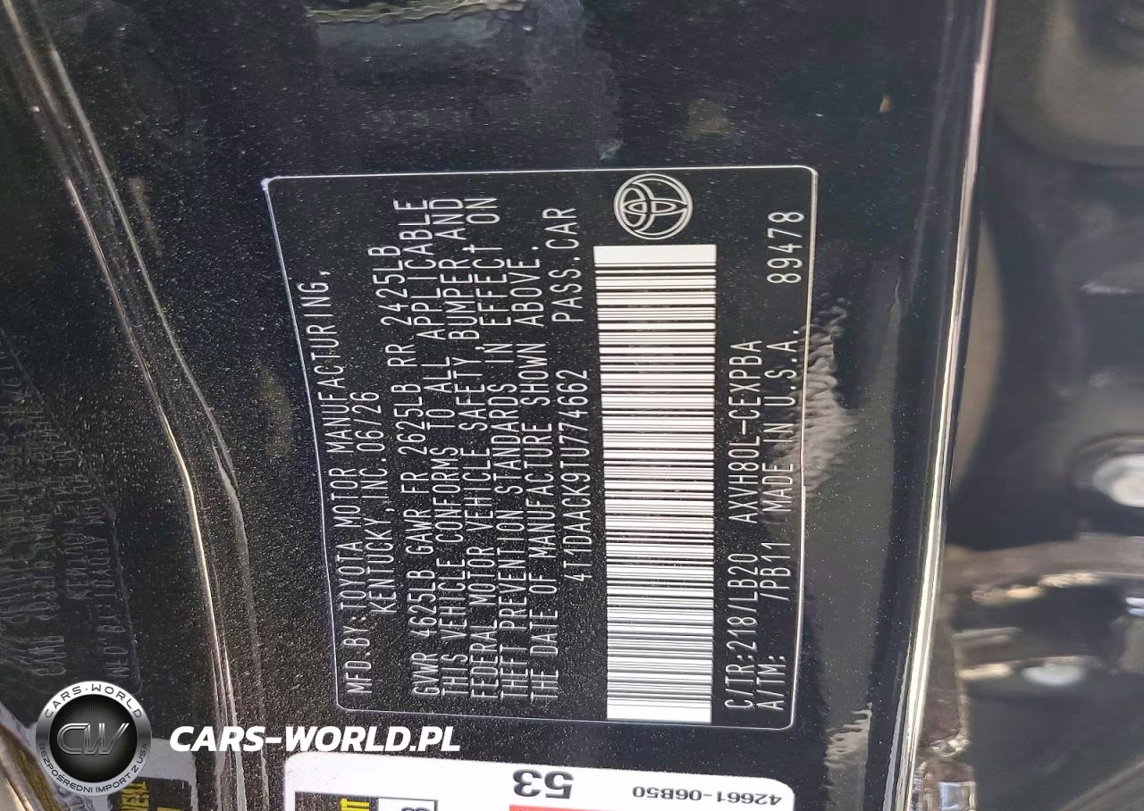 2026 Toyota Camry Xse VIN:4T1DAACK9TU774662 - 12