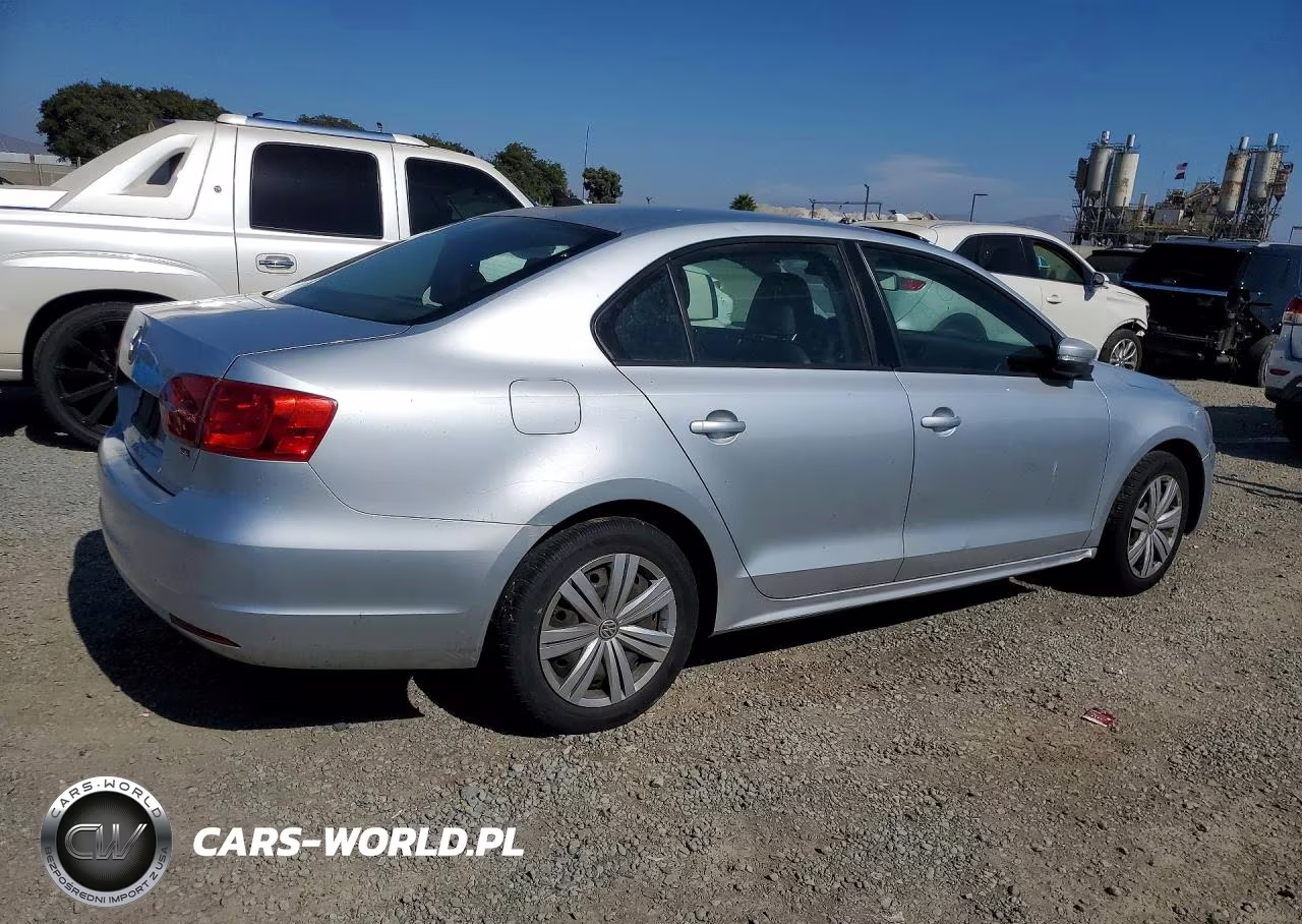 2014 Volkswagen Jetta Se VIN:3VWD17AJ5EM402886 - 3