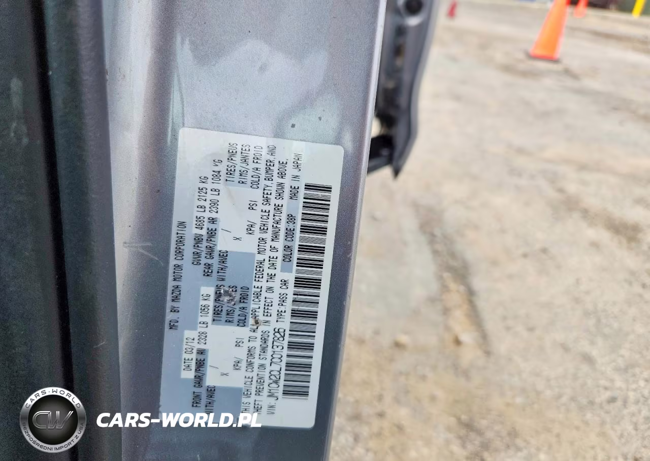 2012 Mazda 5 VIN:JM1CW2CL7C0137826 - 13