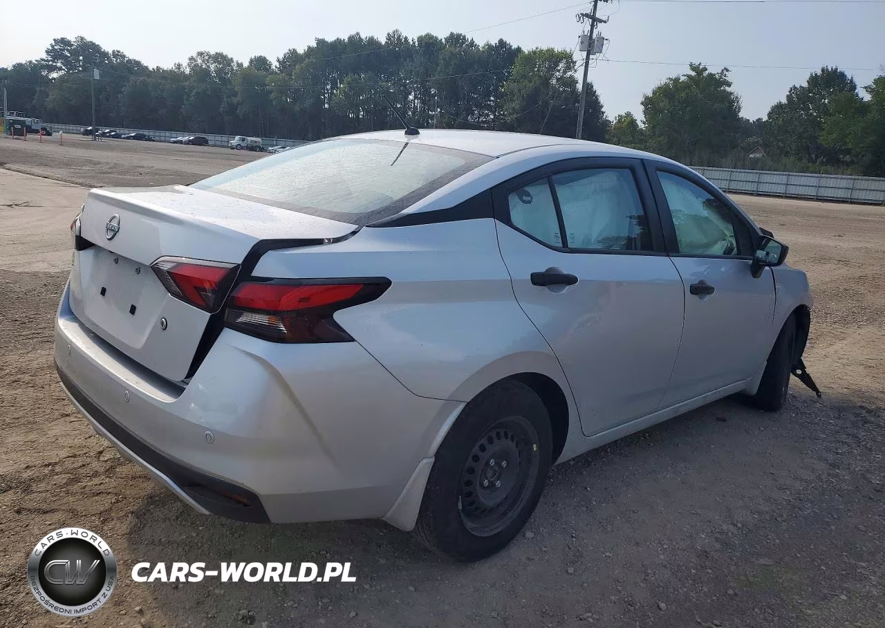 2025 Nissan Versa S VIN:3N1CN8DV2SL854354 - 3