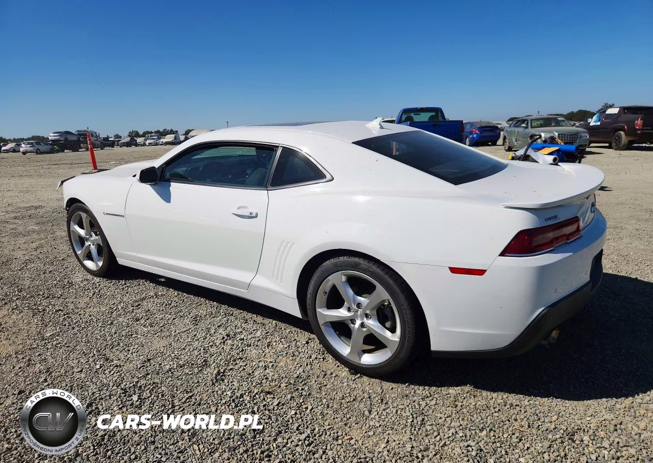 2015 Chevrolet Camaro Lt VIN:2G1FD1E35F9310353 - 2
