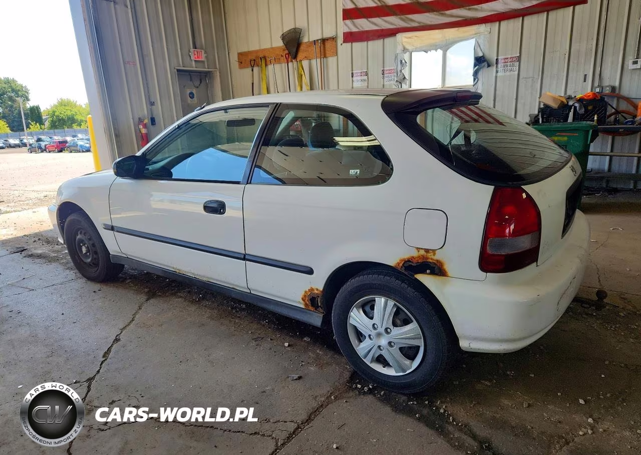 2000 Honda Civic Cx VIN:2HGEJ6324YH109010 - 2