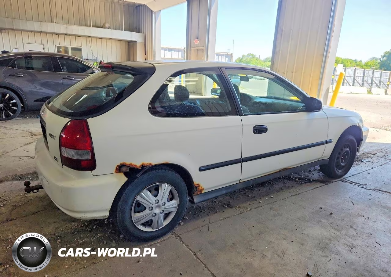 2000 Honda Civic Cx VIN:2HGEJ6324YH109010 - 3