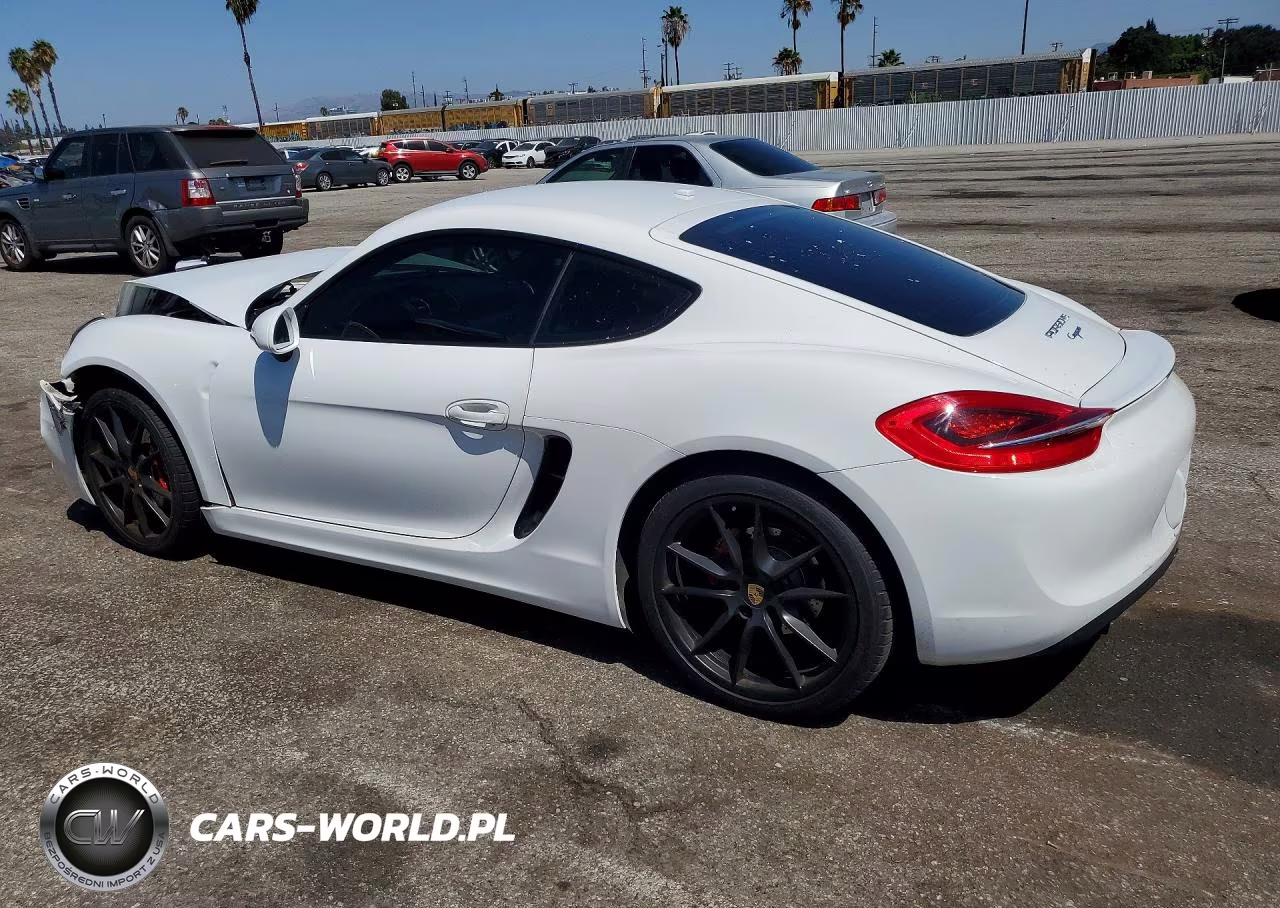 2015 Porsche Cayman VIN:WP0AA2A84FK162003 - 2