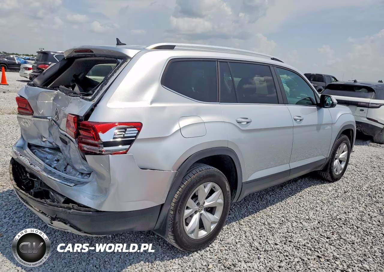 2019 Volkswagen Atlas Se VIN:1V2DR2CA3KC562319 - 3