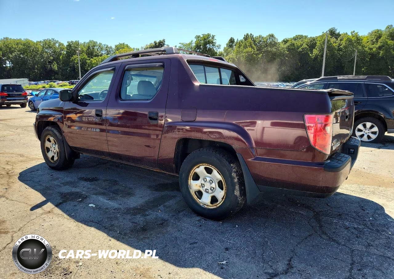 2010 Honda Ridgeline Rt VIN:5FPYK1F27AB004309 - 2