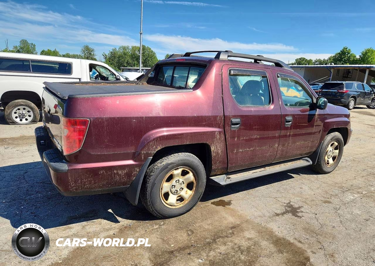 2010 Honda Ridgeline Rt VIN:5FPYK1F27AB004309 - 3