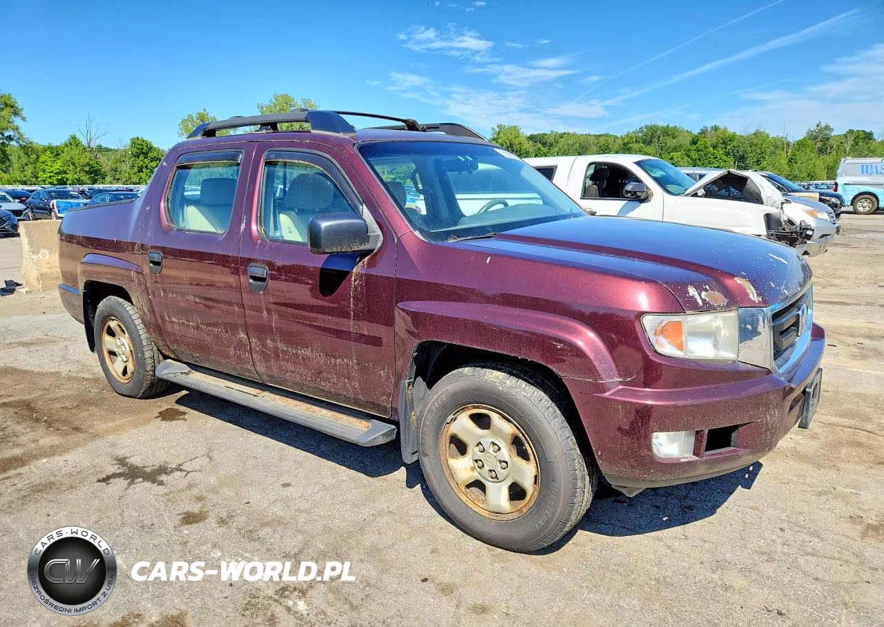 2010 Honda Ridgeline Rt VIN:5FPYK1F27AB004309 - 4