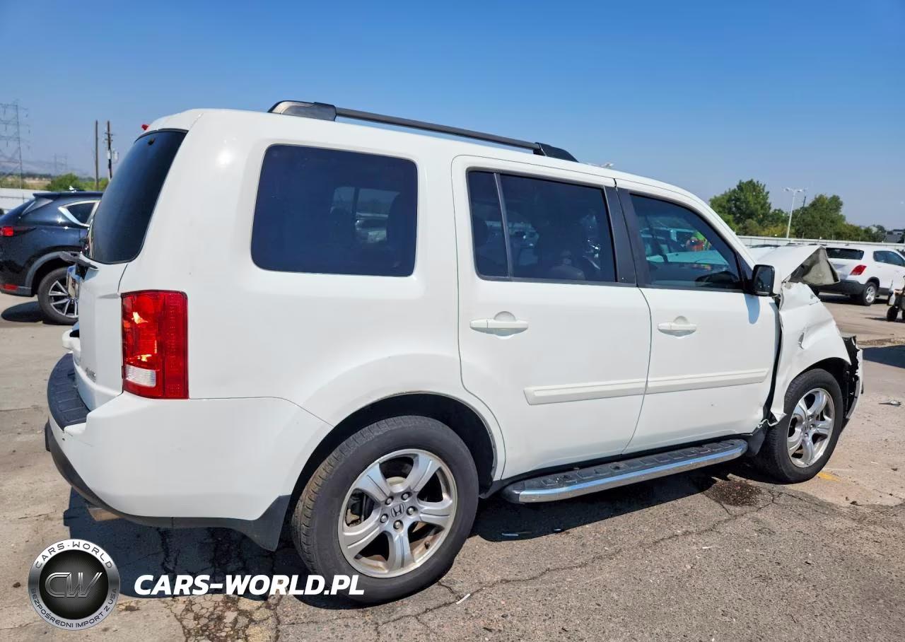 2014 Honda Pilot Exl VIN:5FNYF4H51EB028066 - 3