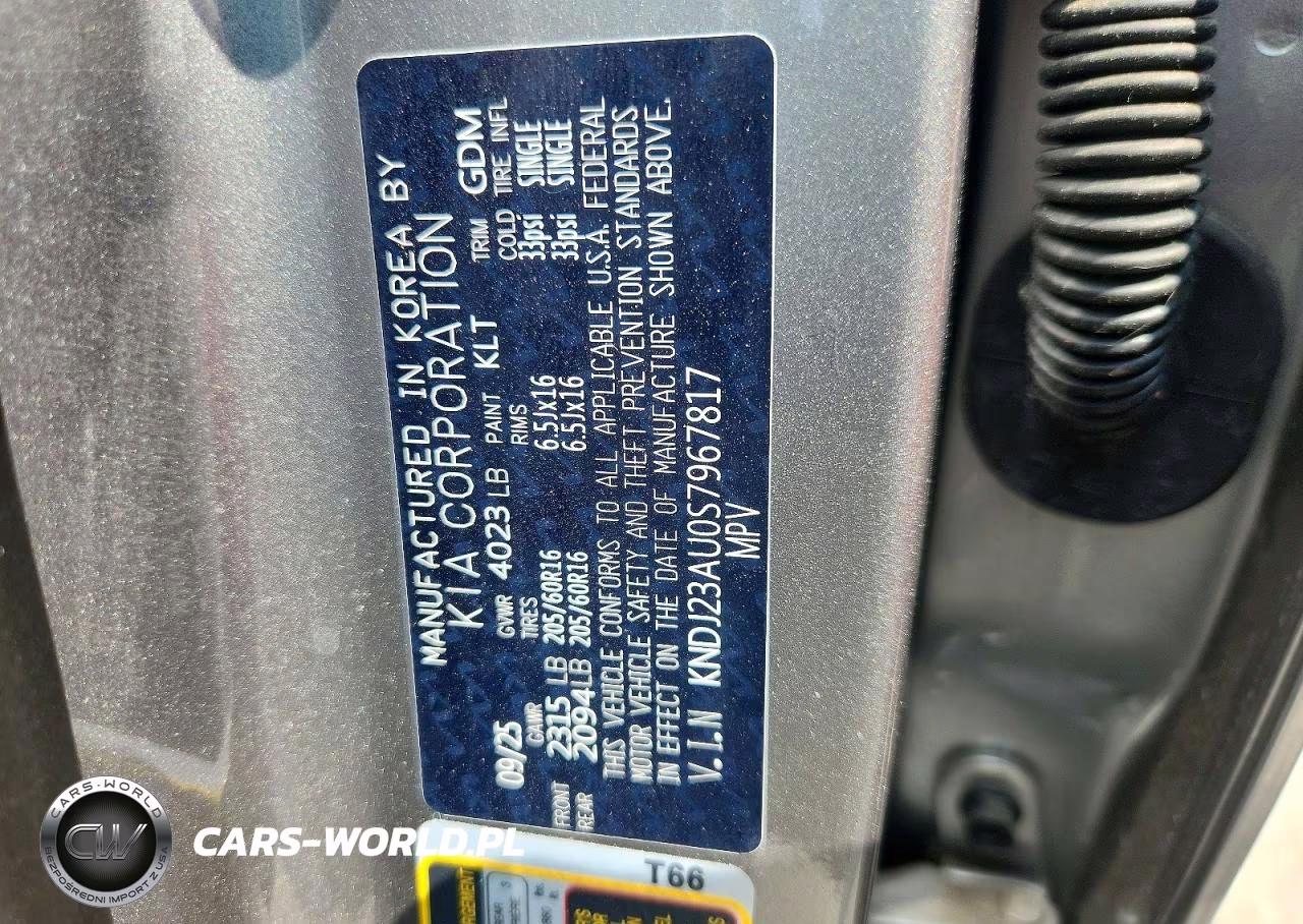 2025 Kia Soul Lx VIN:KNDJ23AU0S7967817 - 12