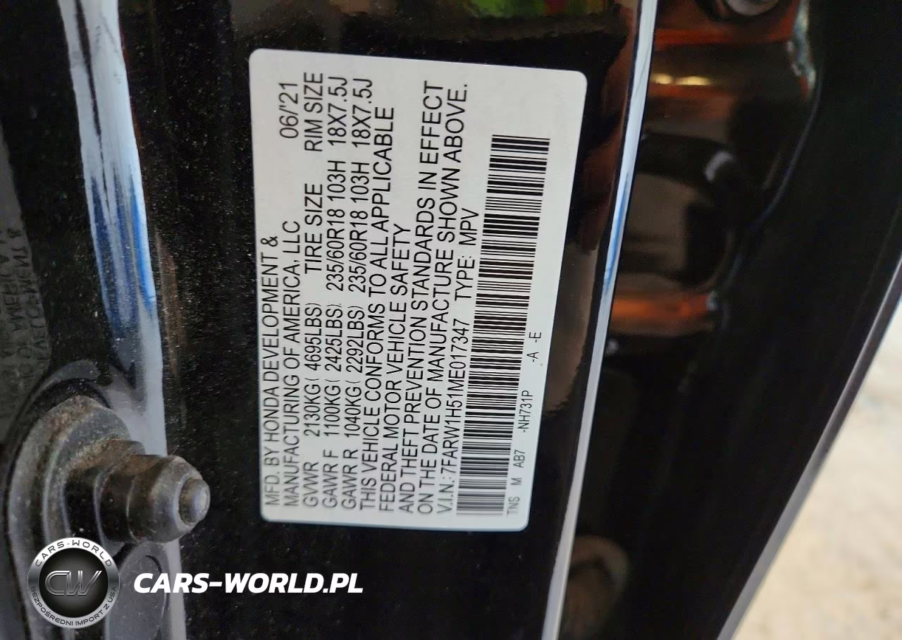 2021 Honda Cr-V Ex VIN:7FARW1H51ME017347 - 12