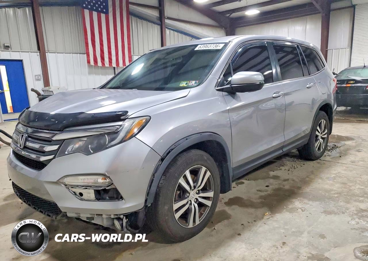 2016 Honda Pilot Exl VIN:5FNYF6H56GB067654 - 1