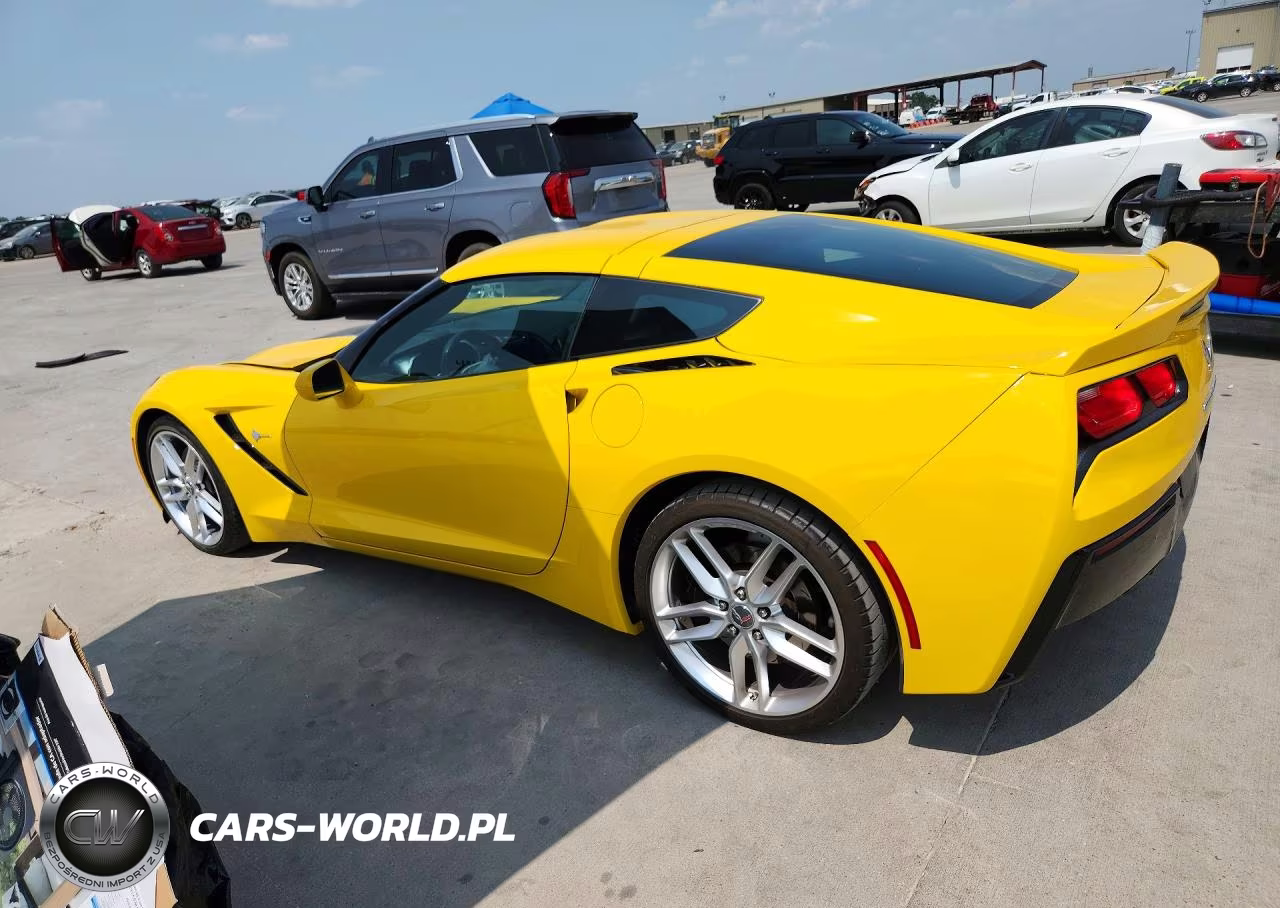 2014 Chevrolet Corvette Stingray Z51 3Lt VIN:1G1YM2D79E5119100 - 2