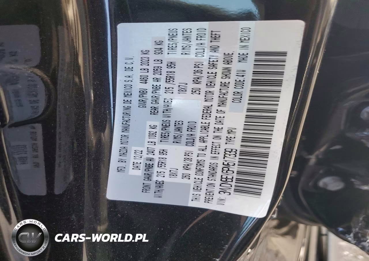 2023 Mazda Cx-30 Premium Plus VIN:3MVDMBEY6PM517339 - 13
