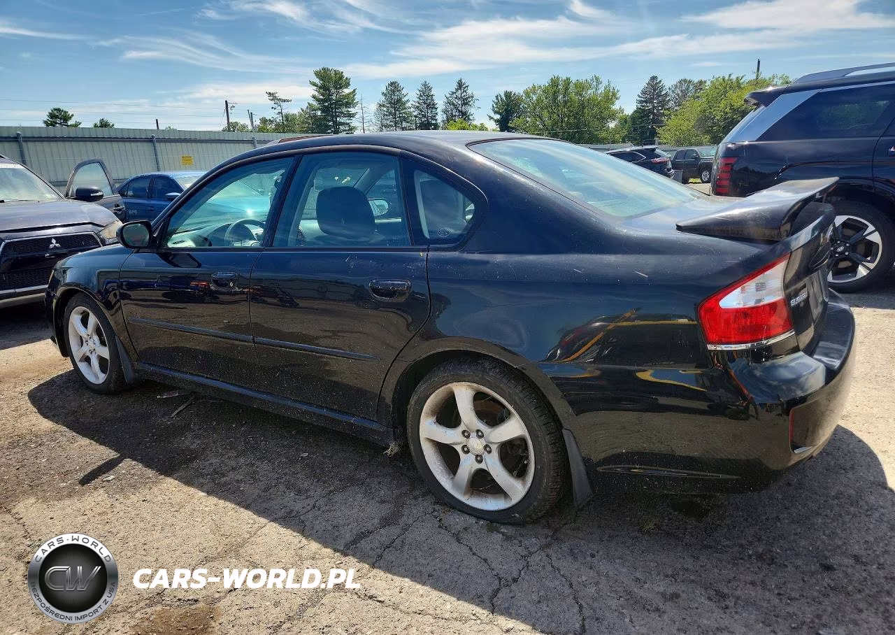 2009 Subaru Legacy 2.5I VIN:4S3BL616897222733 - 2
