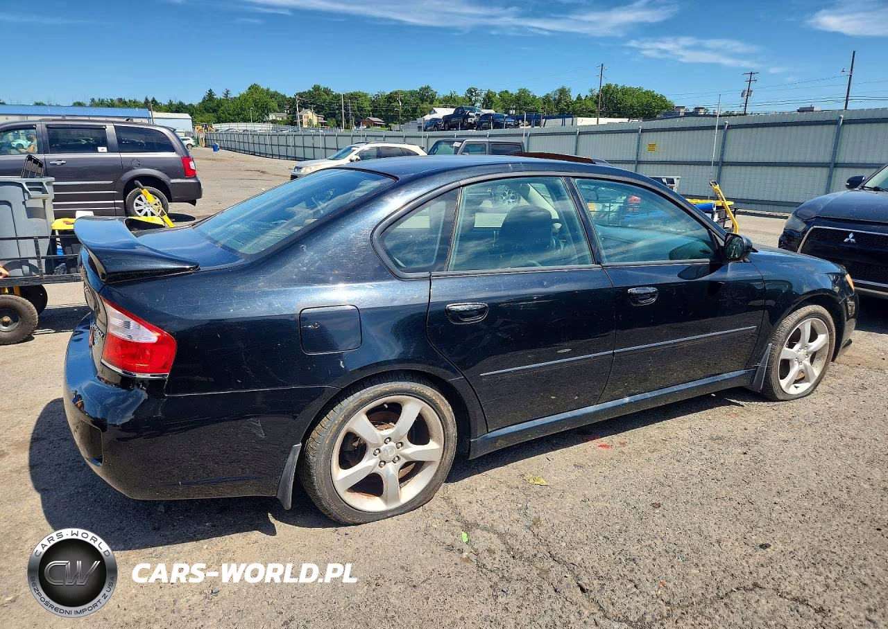 2009 Subaru Legacy 2.5I VIN:4S3BL616897222733 - 3