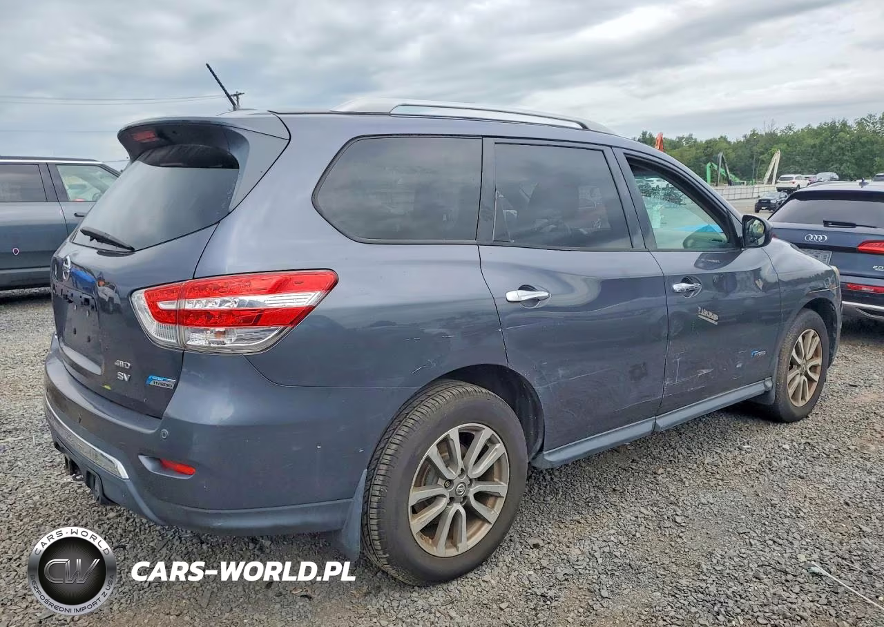 2014 Nissan Pathfinder Hybrid Sv VIN:5N1CR2MM0EC661783 - 3