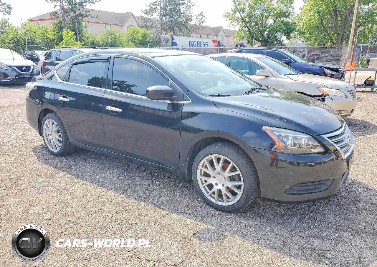 2015 Nissan Sentra S VIN:3N1AB7AP7FY219459 - 4