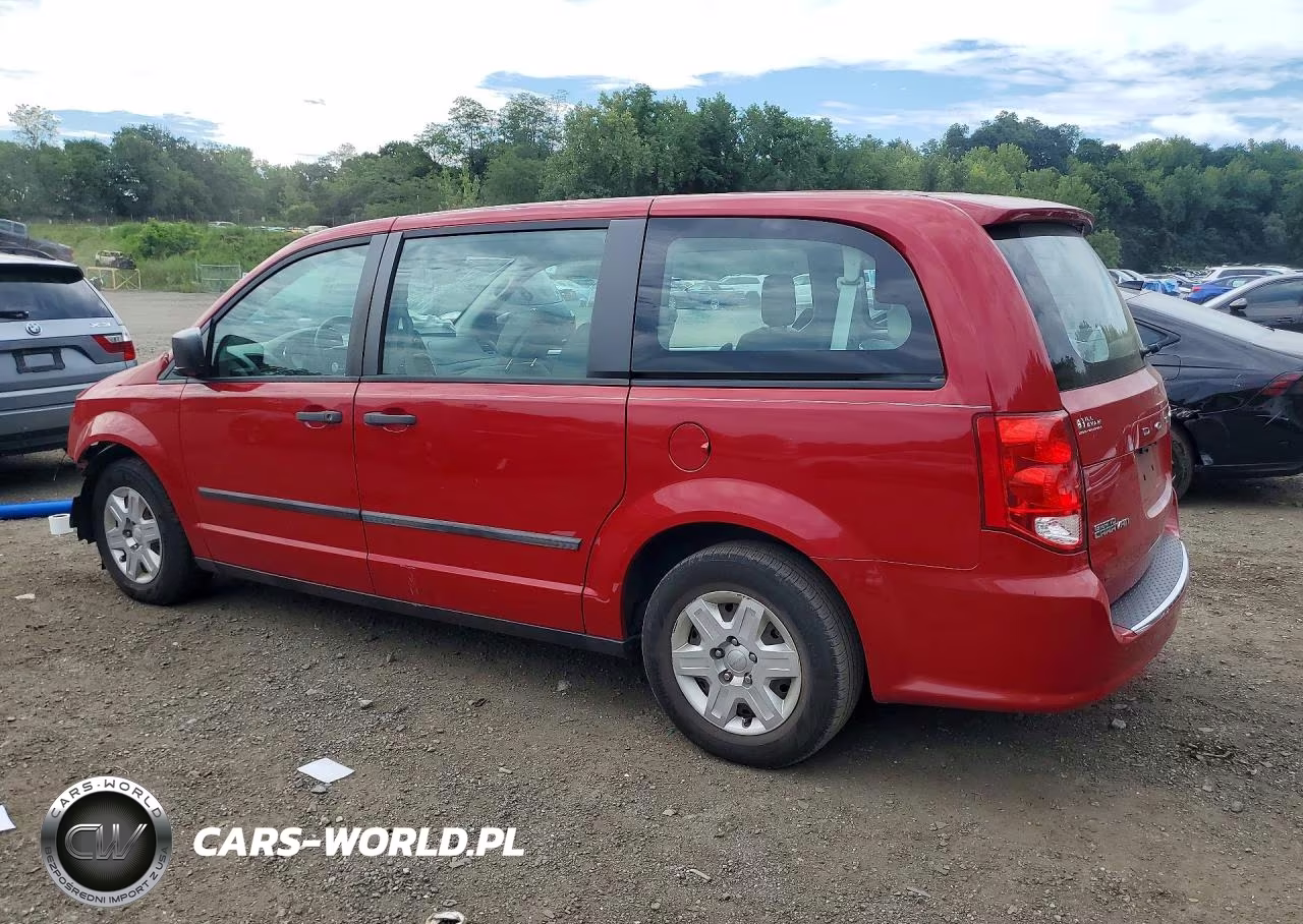 2012 Dodge Grand Caravan Se VIN:2C4RDGBG5CR336641 - 2