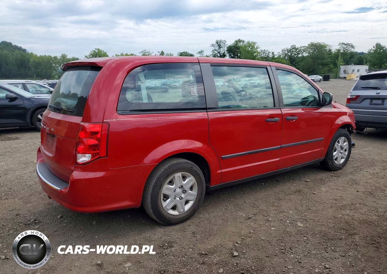 2012 Dodge Grand Caravan Se VIN:2C4RDGBG5CR336641 - 3