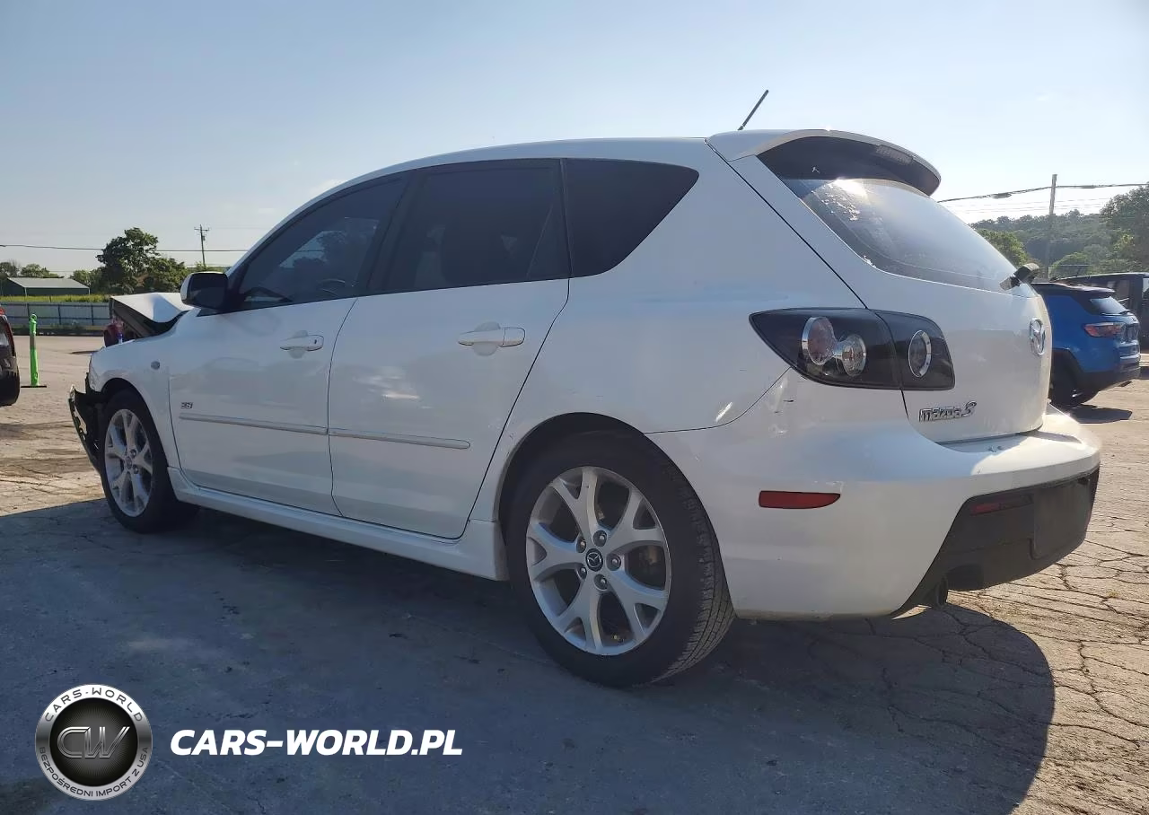 2008 Mazda 3 Hatchback VIN:JM1BK343381173526 - 2