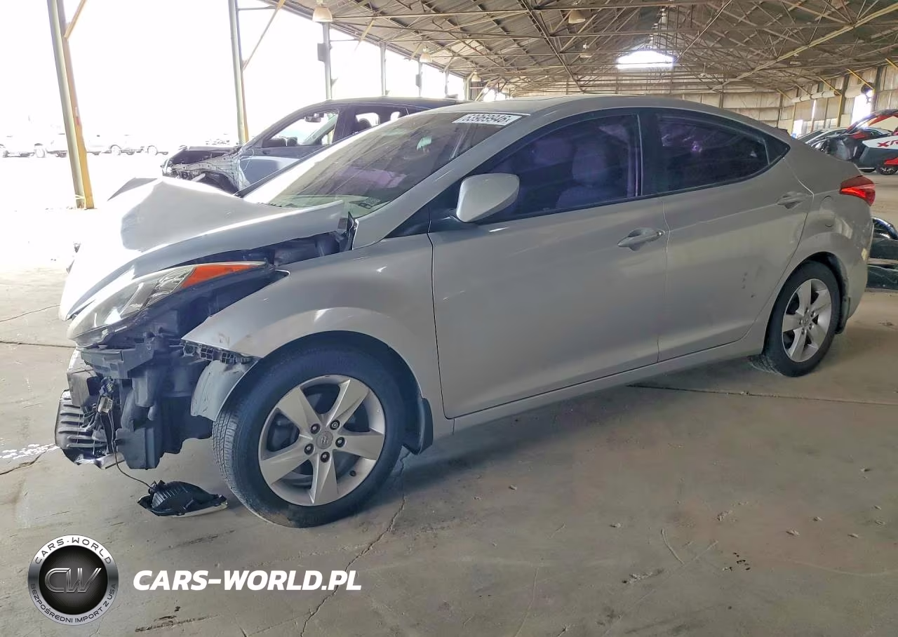 2013 Hyundai Elantra Gls VIN:5NPDH4AEXDH251757 - 1