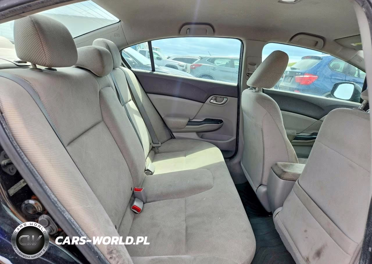 2012 Honda Civic Lx VIN:2HGFB2F58CH554083 - 10