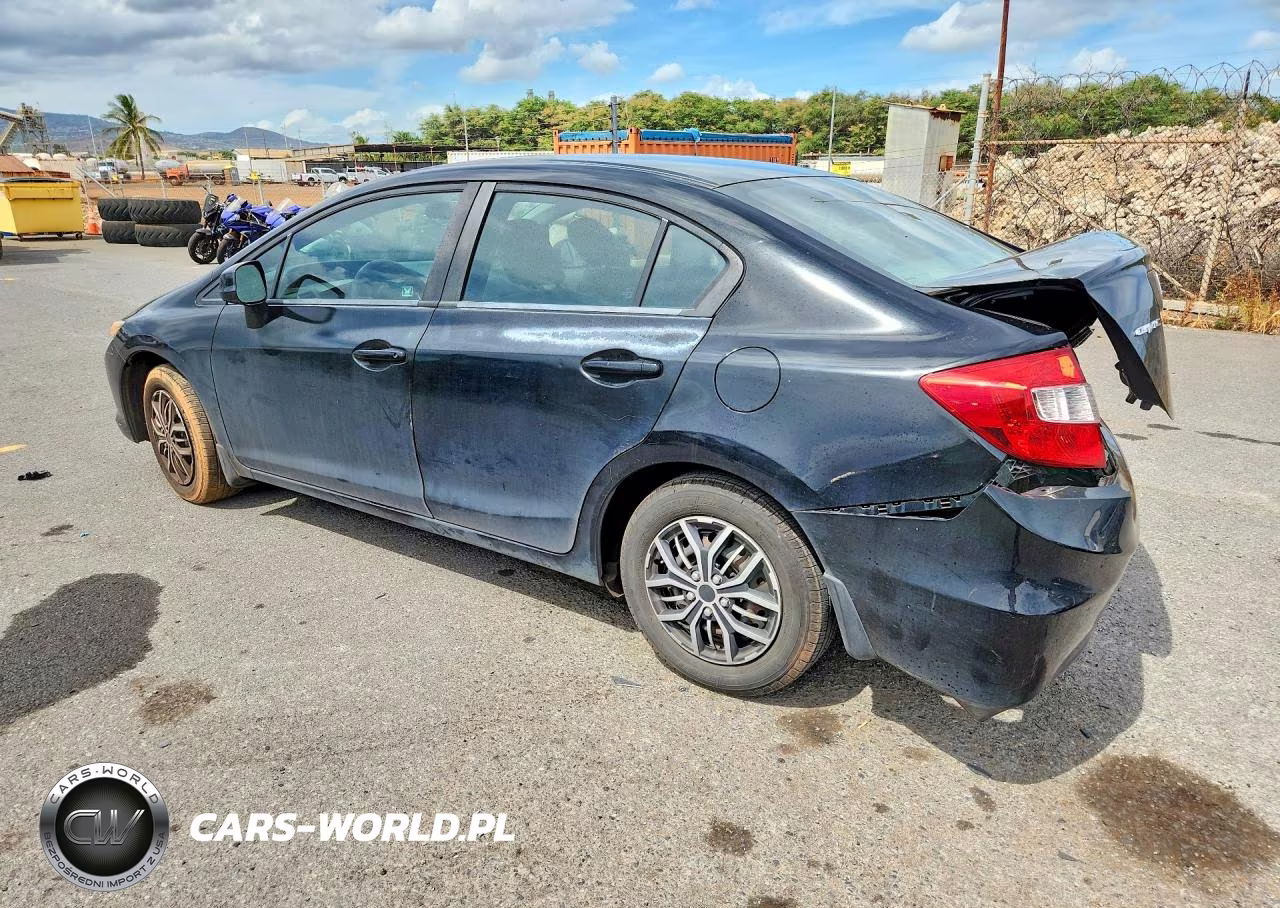 2012 Honda Civic Lx VIN:2HGFB2F58CH554083 - 2