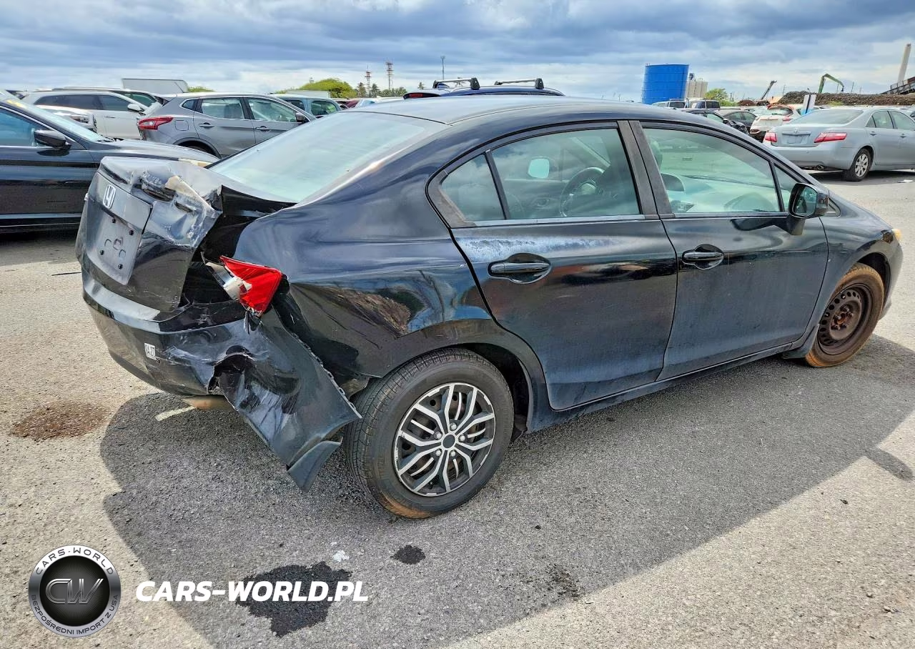 2012 Honda Civic Lx VIN:2HGFB2F58CH554083 - 3