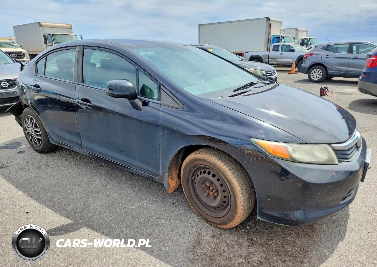 2012 Honda Civic Lx VIN:2HGFB2F58CH554083 - 4