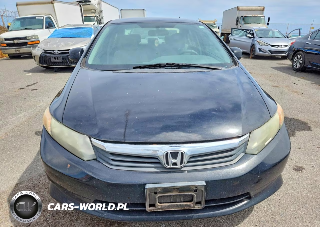 2012 Honda Civic Lx VIN:2HGFB2F58CH554083 - 5