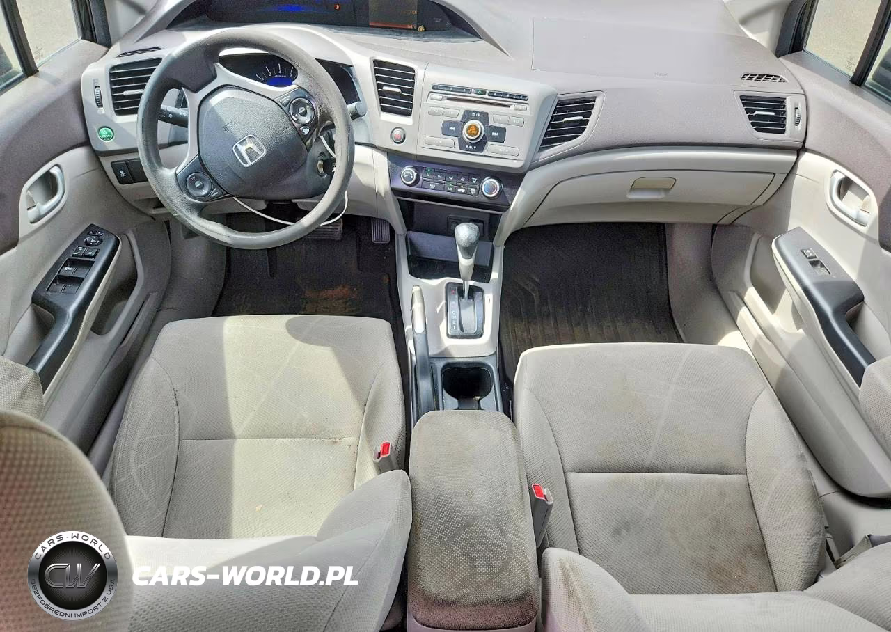 2012 Honda Civic Lx VIN:2HGFB2F58CH554083 - 8