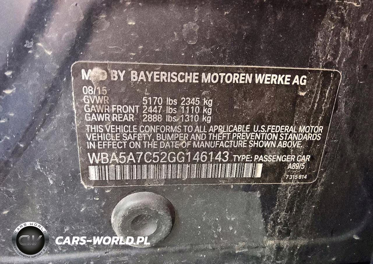 2016 BMW 528 Xi VIN:WBA5A7C52GG146143 - 12