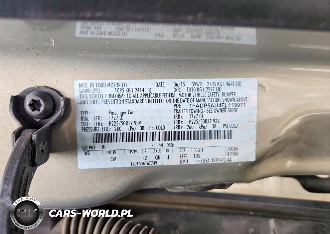 2015 Ford C-Max Se VIN:1FADP5AU4FL119971 - 13