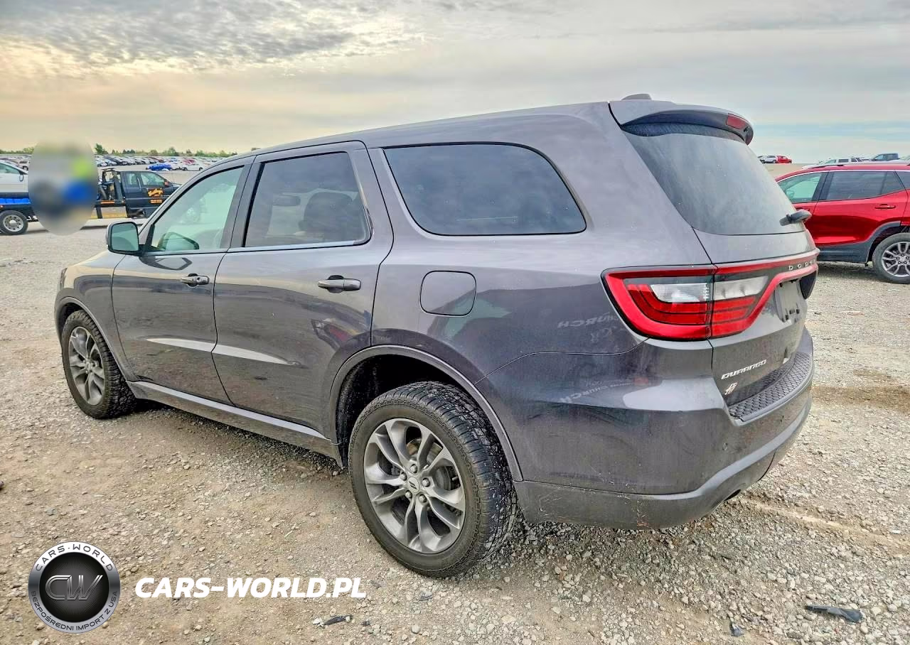 2019 Dodge Durango Gt VIN:1C4RDJDG6KC780497 - 2