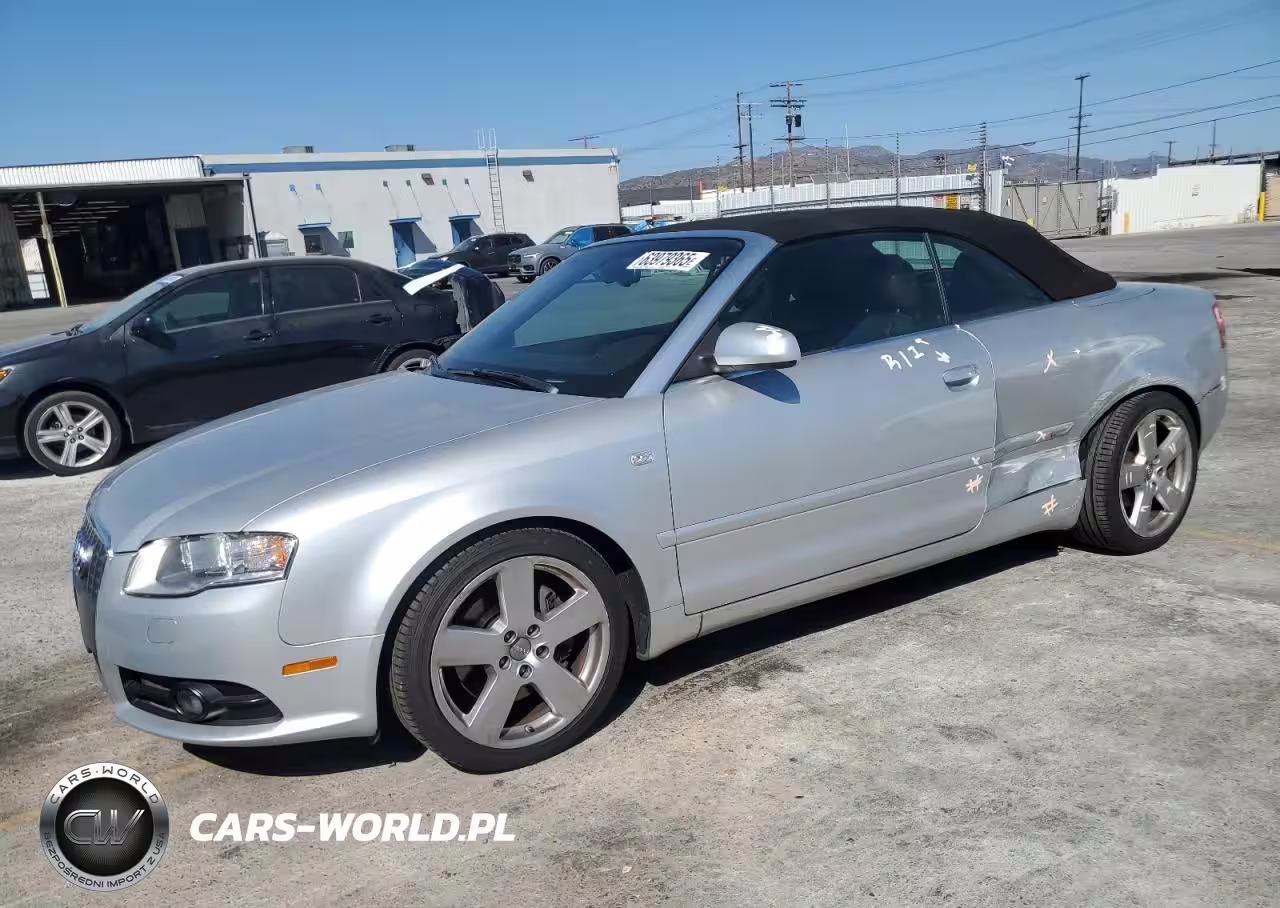 2009 Audi A4 2.0T Cabriolet
