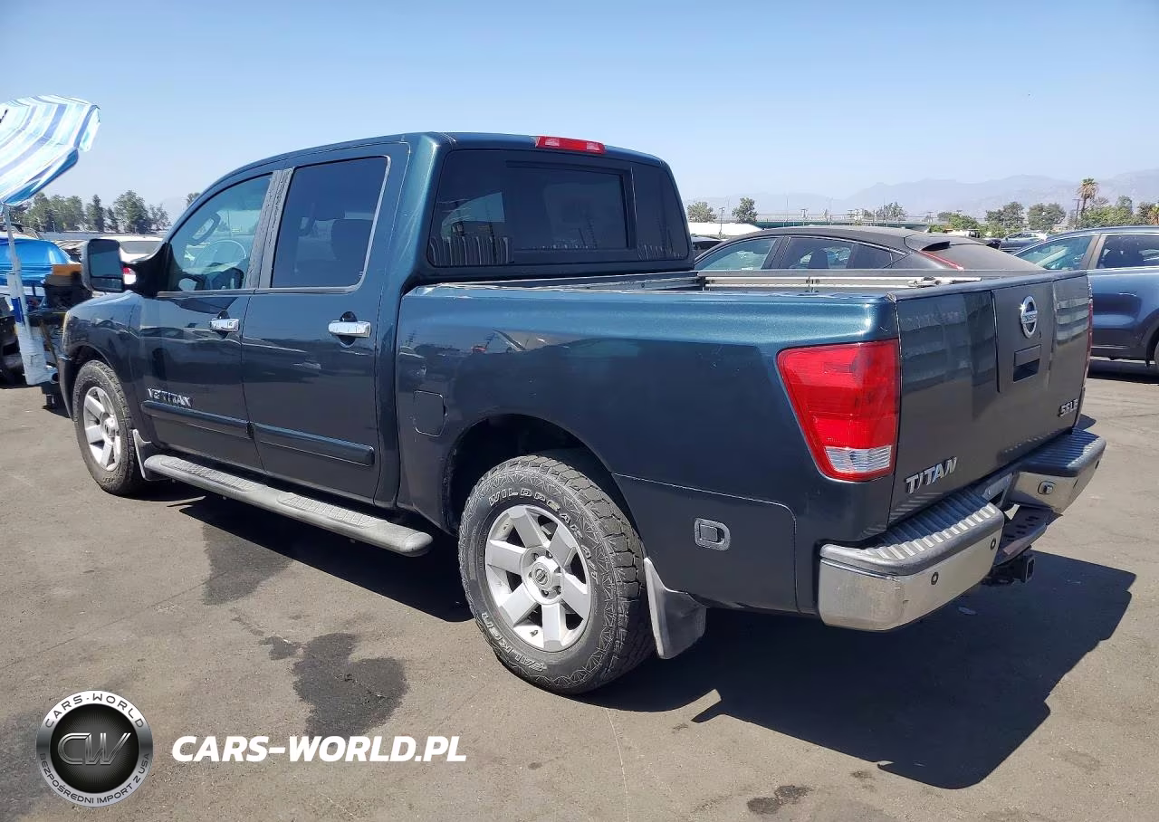 2005 Nissan Titan Xe VIN:1N6AA07A45N511539 - 2