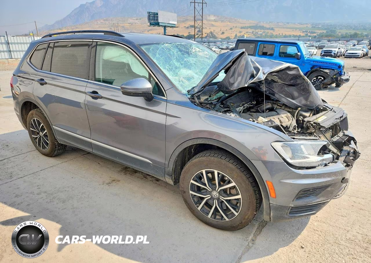 2021 Volkswagen Tiguan Se VIN:3VV2B7AX1MM086138 - 4