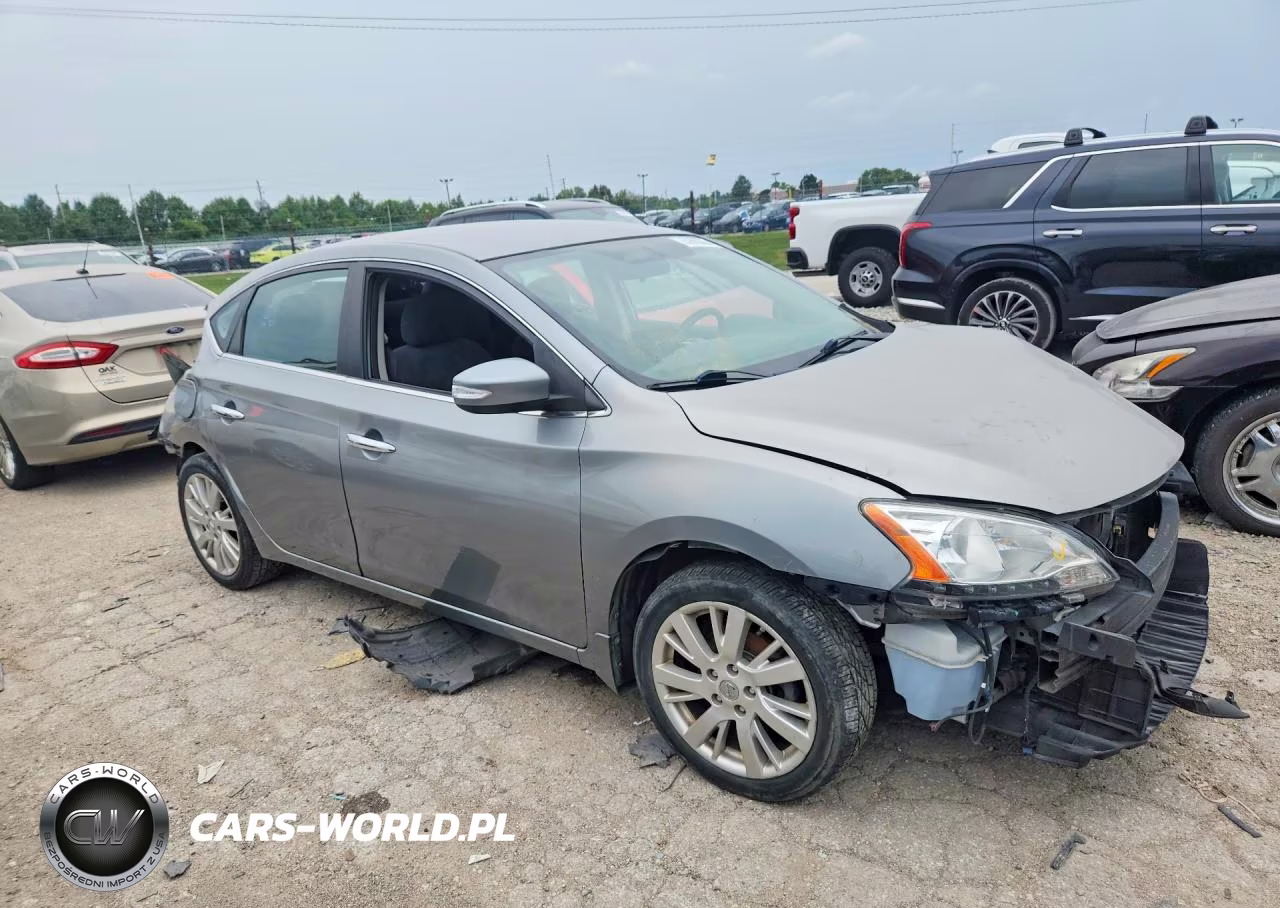 2013 Nissan Sentra S VIN:3N1AB7AP9DL691043 - 4